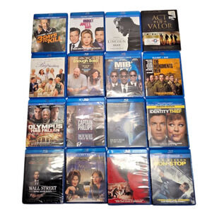 Blue-ray Movies Lot of 16 New & Preowned Mix